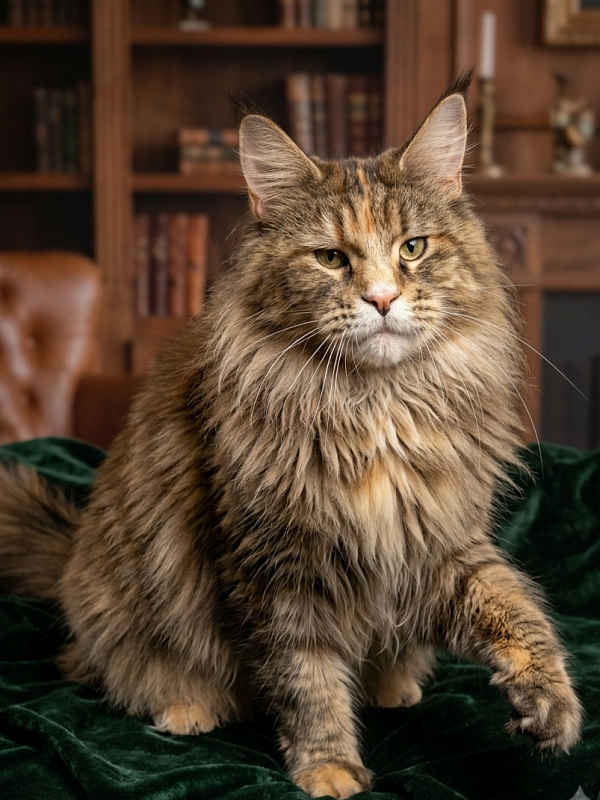 Gatto Fantastico Milady - Adult maine-coon 2 years 4 months
